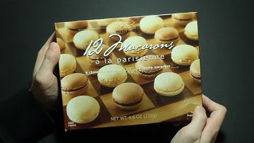 Trader Joes Macarons Vanilla and Chocolate Flavor