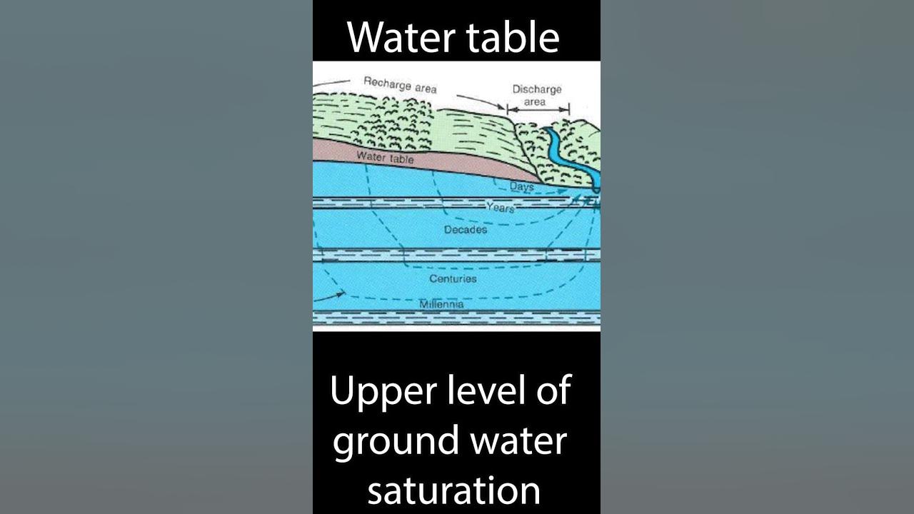 what-is-the-water-table-youtube
