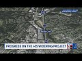 Progress on the I-65 widening project