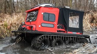 Driving the Mudd-Ox on Ripsaw Tracks