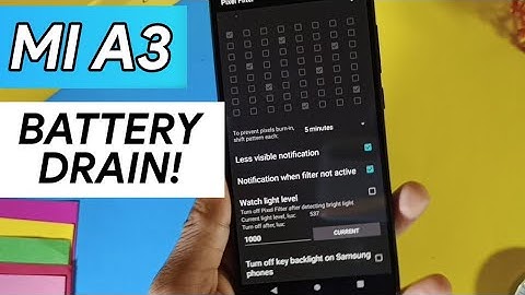 Solve Battery Draine Problem On Mi A3 | Mi A3 Battery Drain Problem Solution