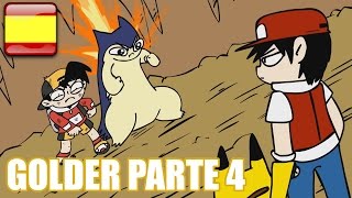 Parodia Pokémon Español - Pokémon Golder | #4 - ¡HORO CONTRA RED!