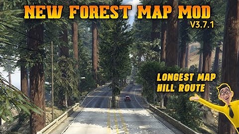 NEW FOREST MAP MOD 😮| BUSSID V3.7.1| FULL DETAILED VIDEO
