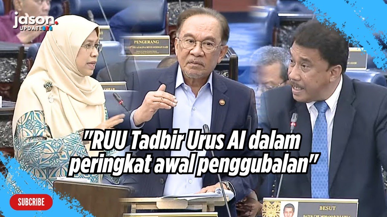 PM Anwar Ibrahim jawab soalan mengenai RUU Tadbir Urus AI