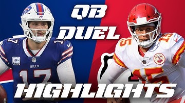 Best Passes From Generational QB Duel Patrick Mahomes vs. Josh Allen | Divisional Round