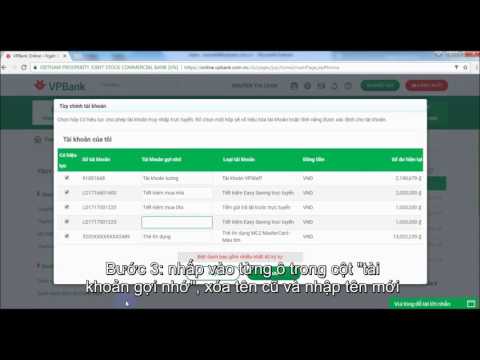 Video Cực cool: Có thể đổi tên tài khoản trên VPBank Online - youtube
