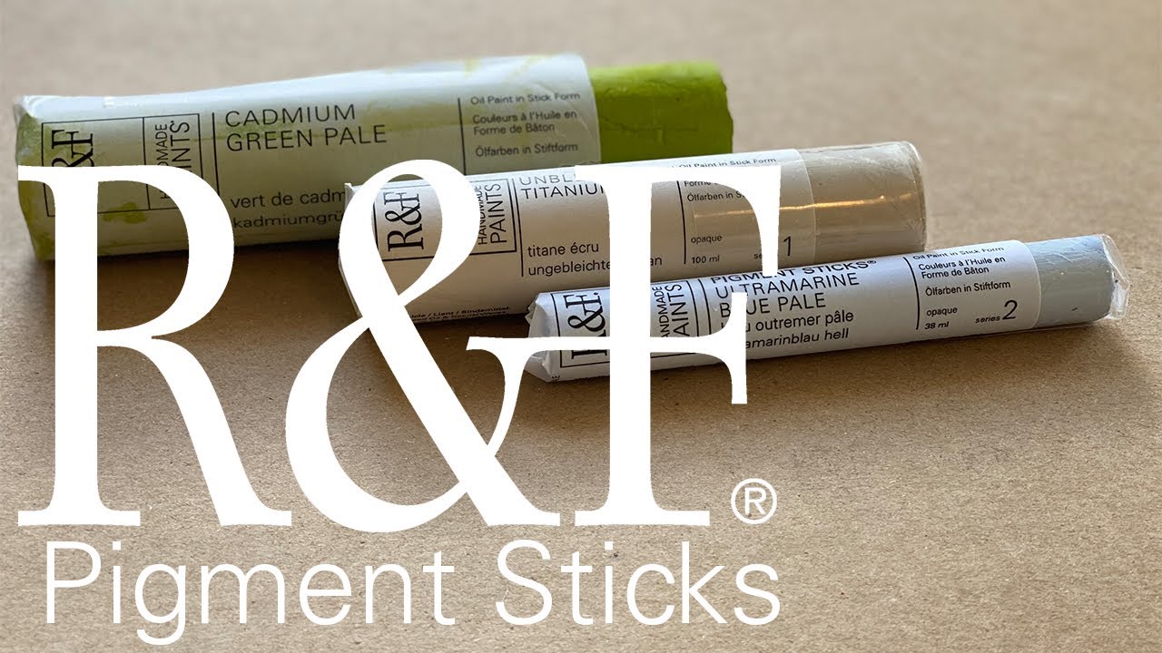 Removing Skin From Pigment Sticks — R&F Handmade Paints