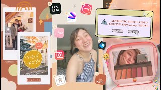 AESTHETIC PHOTO-VIDEO EDITING APPS on my iPhone! (BEST FREE APPS!) ✨ | Cocoy Diaries AESTHETIC PHOTO-VIDEO EDITING APPS on my iPhone! (BEST FREE APPS!) ✨ | Cocoy Diaries
