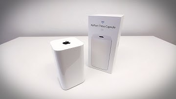 Apple Airport Time Capsule Unboxing & Overview (3TB Time Capsule 2013)