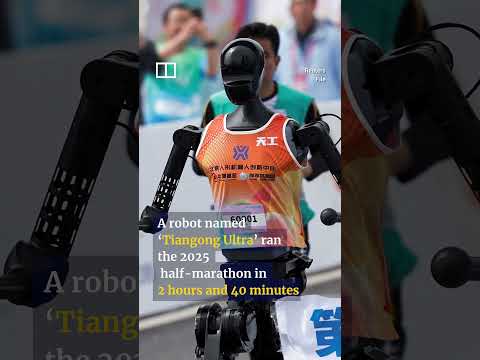 Humanoid robots to compete in Beijing half-marathon