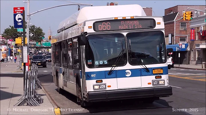 MTA Bus 2013 New Flyer C40LF #617 on the Q66 at Northern/73rd Street