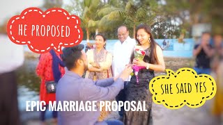 Surprise flashmob wedding proposal in Navi Mumbai. #vashi #shrunad #epic Surprise flashmob wedding proposal in Navi Mumbai. #vashi #shrunad #epic