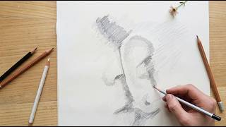 ASMR Pencil Sketching & Soft Sounds (Relaxing Art) screenshot 4