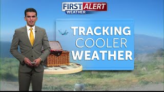 Cooling Wednesday, tracking rain chances