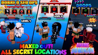 SECRET BOSS LOCATION HOW TO UNLOCK SECRET TITLES META! ANIME DOMINION 🚨 #roblox #ugphone