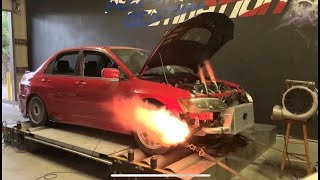 Monster Evo 8 from Puerto Rico makes 870hp on the Dyno.