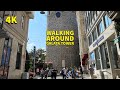 Walking around Galata Tower Istanbul Turkey [4K]