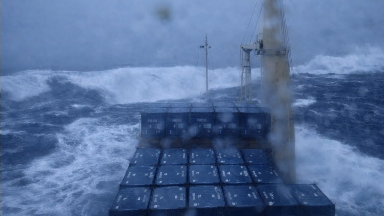 Sailing the World's Roughest Seas #ship 