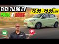 [MOST DETAILED] 2026 Tata Tiago EV Pros &amp; Cons Wala Review (₹6.99 - ₹9.99 lakh) | V3Cars