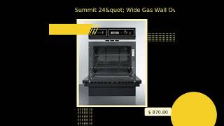 Summit 24 Wide Gas Wall Oven