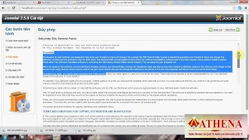 Bài 1: Hướng Dẫn Cài Đặt Joomla 2.5