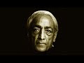 Jiddu krishnamurti matre  vivre 