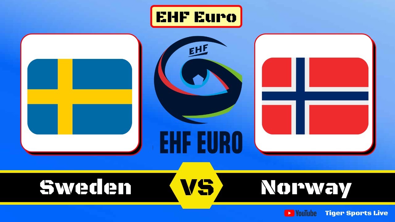 EHF EURO 2022 Live Score Sweden vs Norway Handball Live Score