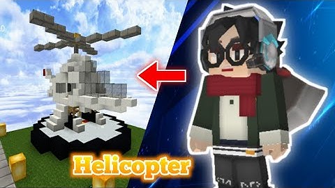 First Ever Helicopter In Skyblock || Blockman Go || Johan BG