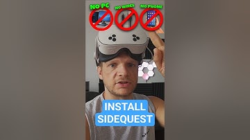 Hoe installeer ik SIDEQUEST op META QUEST 2, 3 en 3s - Geen pc, geen kabels, geen telefoon.