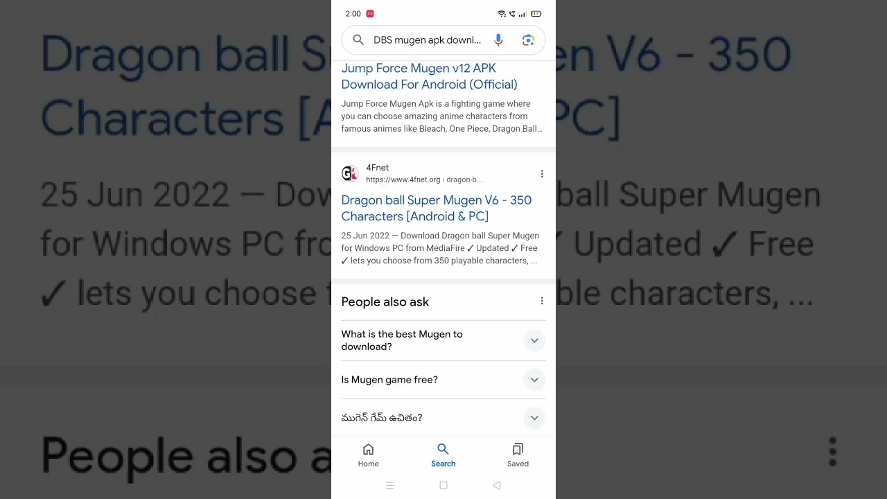 How to download dbs mugen