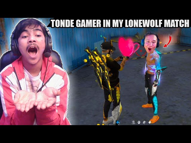 Tonde Gamer vs Laka Gamer😱 Tonde Gamer in My Lonewolf Match😱 class=