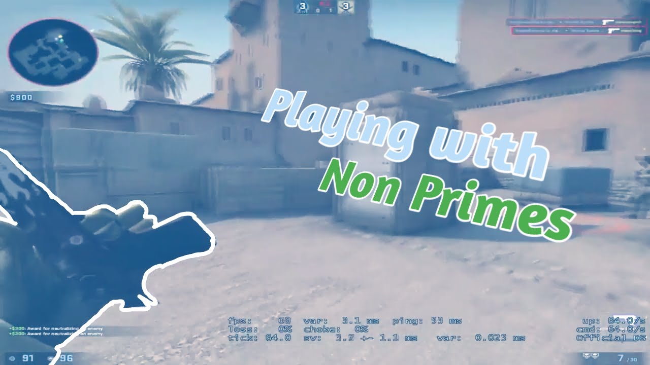 CS:GO Playing with NonPrimes! - YouTube