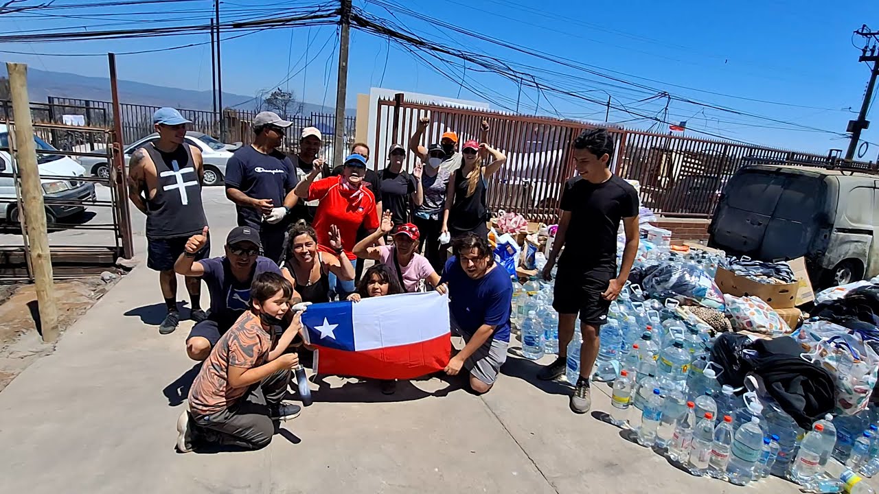 Ayuda voluntaria a zonas afectadas de la Quinta Región - incendios en Valparaiso