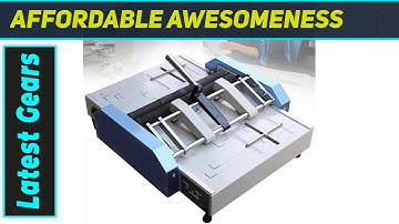 Automatische bindmachine: de ultieme A3-nietmachine en vouwmachine!