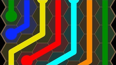 Flow Free Hexes Solutions. Flower Pack 7x9. Level 91-120. . My Gaming Town.