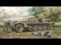 Немецкий полугусеничный артиллерийский тягач Sd.Kfz.10