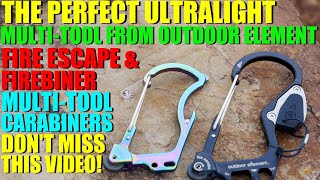 The PERFECT ULTRALIGHT Multi-tools From Outdoor Element: The Fire Escape and Firebiner screenshot 4