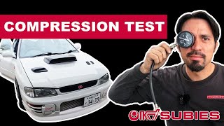How to do a compression test on a Subaru GC8 / Misfire Issue (Part 1)