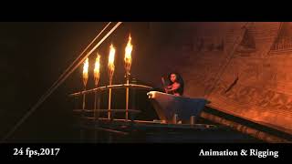 Moana Animation in 24 fps, 3D Challenge-2017, MAAC Andheri