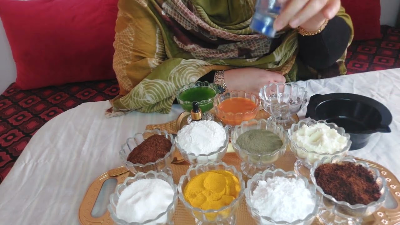 🌟تبريمة 🌱صحراوية لتبيض🤍 وتقشير الوجه🤗 من خلايا الميتة 🌿و توحيد الون البشرة 😊و تنعيمها🌟