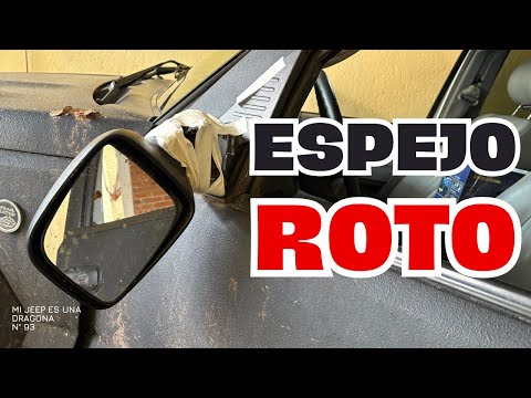 Como cambiar espejo lateral Jeep Liberty KJ 02-07 Como cambiar espejo lateral Jeep Liberty KJ 02-07
