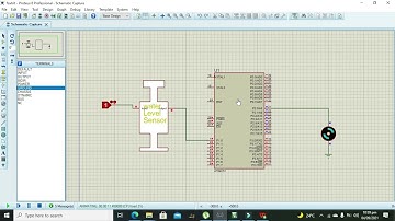 water level sensor interfacing with 8051/89c51 in proteus using assembly language