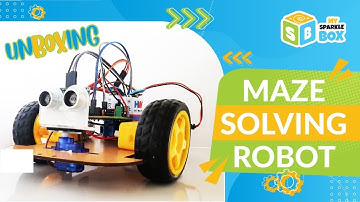 Maze Solving Robot Unboxing| Sparklebox Robotics Kit Unboxing | Robotics Projects | Sparkle Box