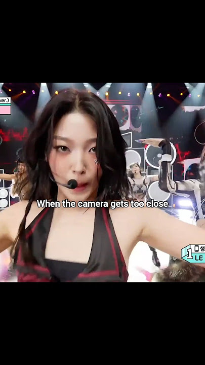 When the camera got too close?#katseye #kpop #hybe #yge #blackpink #gamtng #yoonchae #lara #manon
