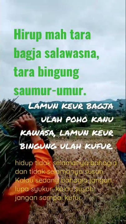 pepeling Sunda, pepeling diri, quote bahasa Sunda @souman3_yt813