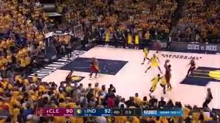 Cavs vs Pacers Game 3 after J.R Smith misses at the buzzer