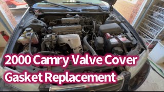 2000 Toyota Camry Valve Cover Gasket Replacement