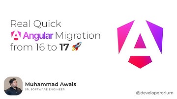 Real Quick Angular Migration from 16 to 17 🚀