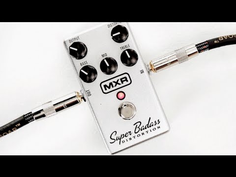 MXR M75 Pédale d'effets Super badass distortion vidéo