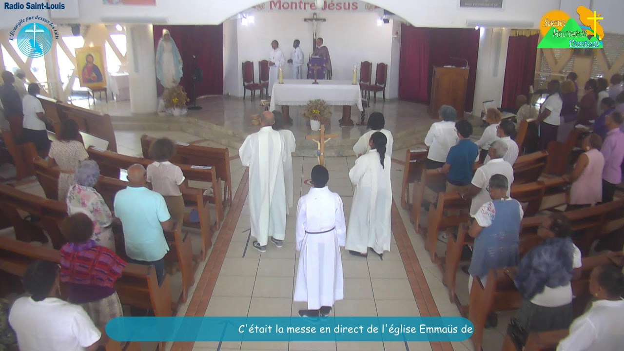 Messe du 2ème Dimanche de Carême 1er mars 2026 en direct de l'église  Emmaüs de Fort-de-France
